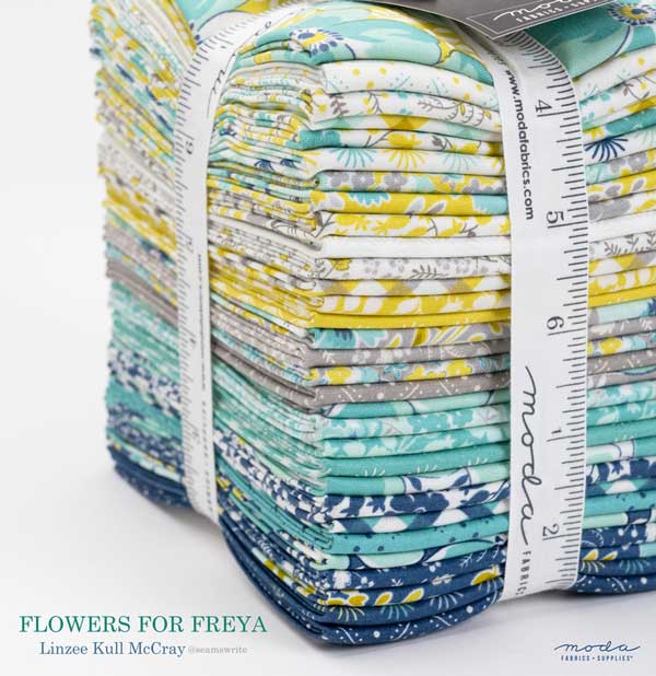 CT Linzee McCray Flowers For Freya FQ Bundle